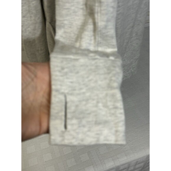 Athleta Studio Wrap Cardigan Sz 1X XL Gray Magnetic Pockets Modal Sweater 228813 - Picture 6 of 16